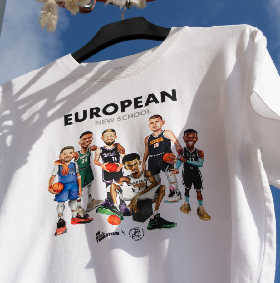 Camiseta Blanca European New School